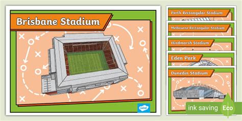 Stadia of the 2023 Women's World Cup Display Posters