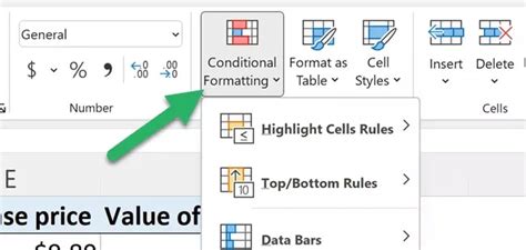Conditional Formatting of Text in Excel 的图像结果