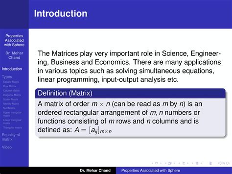 Image result for Basic Matrices