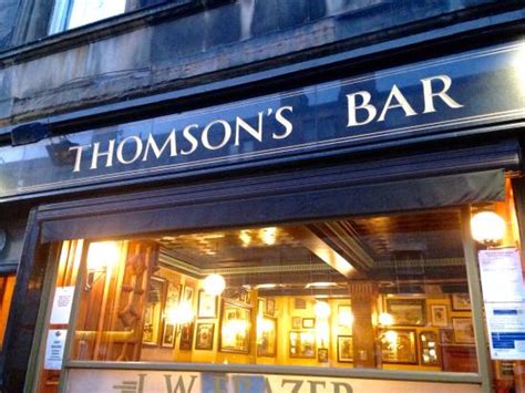 Thomson's Bar, Edinburgh - West End - Restaurant Reviews, Phone Number ...