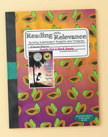 Image result for Inside Out and Back Again Book Cover Project