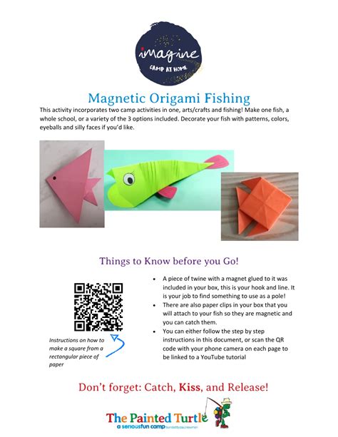 Origami Paper Fish Download Printable PDF | Templateroller
