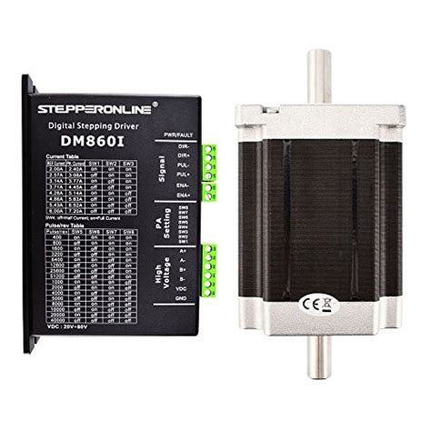 Buy STEPPERONLINE Nema 34 CNC Kit 8.5Nm(1204oz.in) 1 Axis Stepper Motor ...