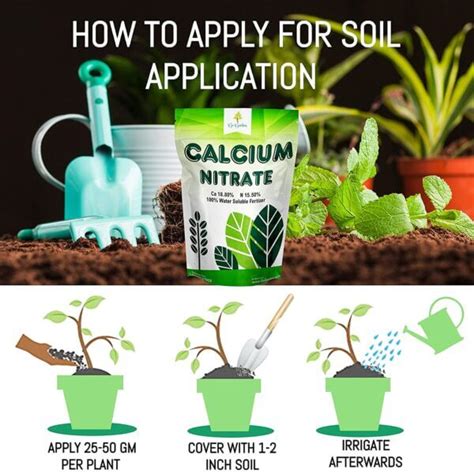 Calcium Nitrate Fertilizer for Plants (100% Water Soluble Fertilizer)