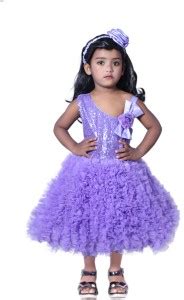 Wow princess Baby Girls Maxi/Full Length Party Dress Price in India ...