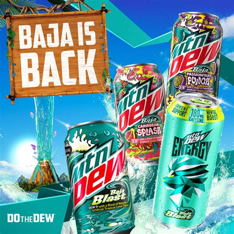 Snapklik.com : Mountain Dew, 2 Flavor Baja Blast Variety Pack