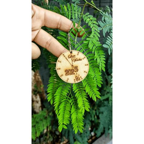 Come 2025 MDF Clock Keychain 50 Units, All Assembled, Party, Christmas ...