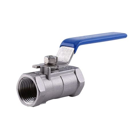 Zerone 1/2'' Threaded Ball Valve Female Stainless Steel SS 304 BSPT For ...
