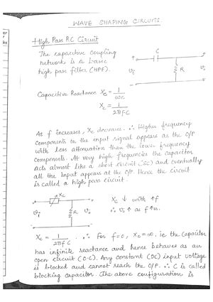 Analog Mod 3 - MOD 3 - Analog Circuits - Studocu
