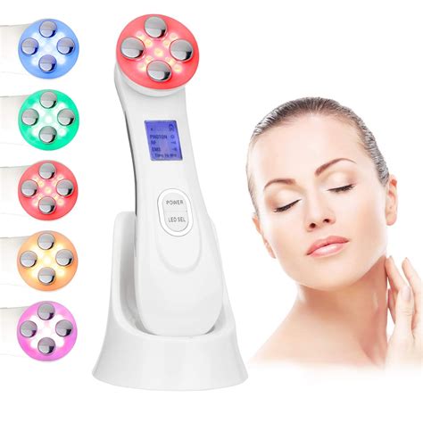 YISEMEYA Portable 5-in-1 Face Massage Machine for Facial, India | Ubuy