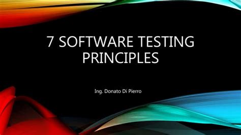 Image result for Software Testing Principles