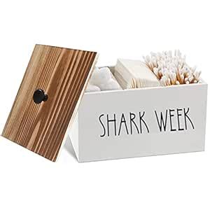 Tampon Holder for Bathroom, Farmhouse Bathroom Storage Container ...