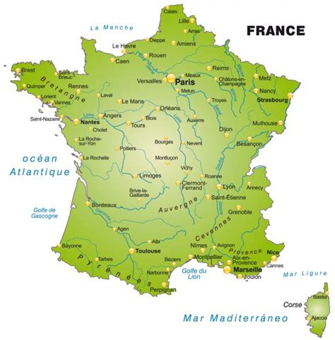 法国地图 — 图库矢量图像© artalis #40923293