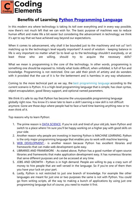 Positives of Python Programming Language 的图像结果