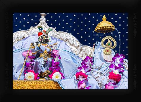 Braj Art Gallery Shri Radha Raman Lal with Radha Rani in Vrindavan ...