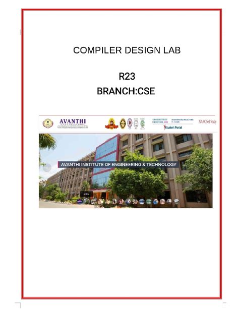 COMPILER DESIGN LAB: TinyCStr Compiler Implementation & Optimization ...