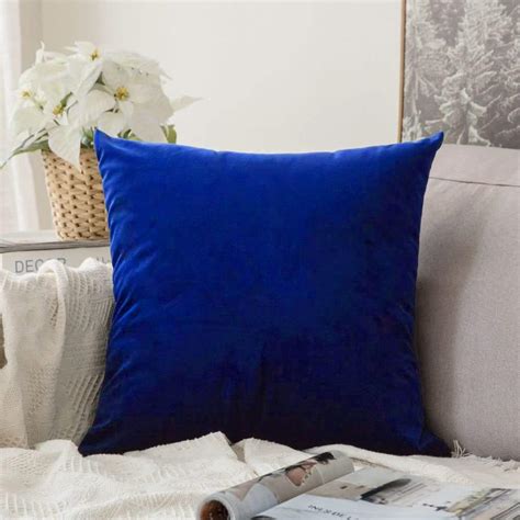 Buy Khooti Velvet Cushion Covers Pack of 3-30" x 30" / 76 x 76 cm ...