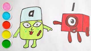 Numberblocks Drawing Tutorial 的图像结果