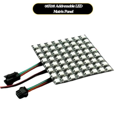 Buy Flexible WS2812B RGB LED Matrix for Project | Makerbazar