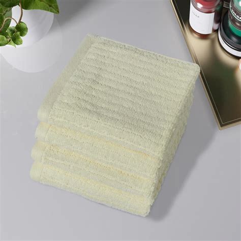 Buy CANNON Brooklyn Set of 4 Cotton Face Towels - 30x30cm from Cannon ...