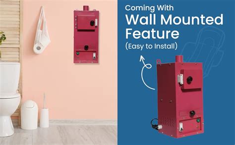 RMAX Sanitary Pad Incinerator | Sanitary Pad | Face Mask Disposal ...