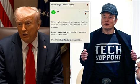 Trump: Federal workers who didn't respond to DOGE email may be FIRED