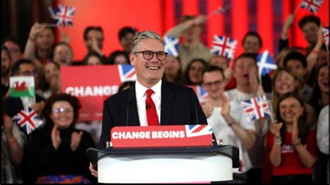 Sir Keir Starmer beats Rishi Sunak to become new UK Prime Minister