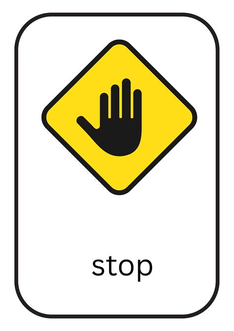 Traffic Signs Flashcards – govincards.com