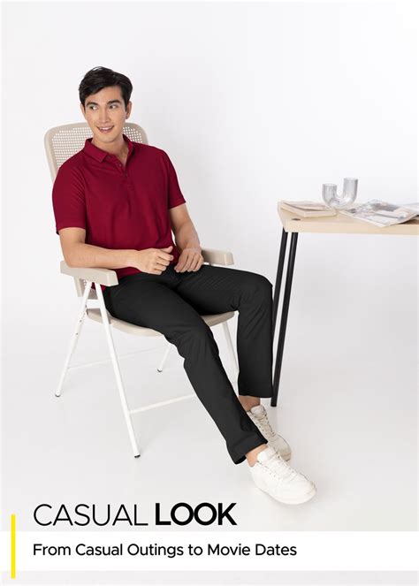 Buy French Wine and Thunder Grey Polo T-shirt with Black Chinos: Pack ...