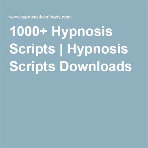 Image result for Easy Hypnosis Scripts