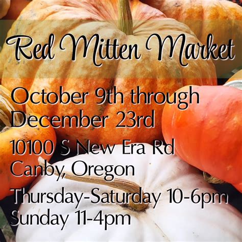 Red Mitten Seasonal Market 2025 | What’s happening in Portland