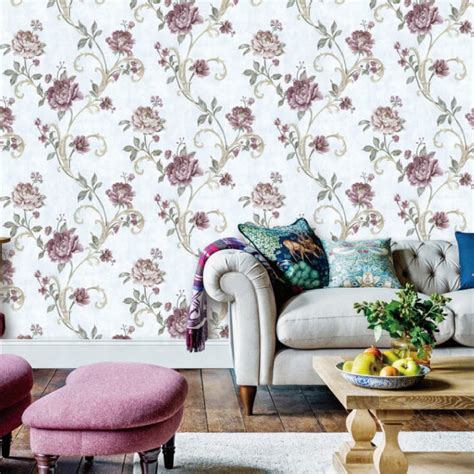 Stellar Fancy Floral & Botanical Wallpaper – Myindianthings