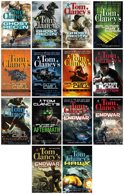 New Tom Clancy Books In Order / Tom Clancy Who Is Writing His Novels ...