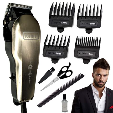 OSL Men's High Power Waterproof Electric Corded Professional Beard ...