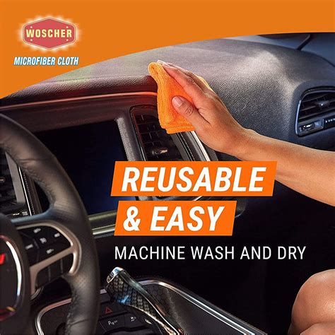 Buy Woscher 350 GSM Microfibre Cloths 40x40 cm Online