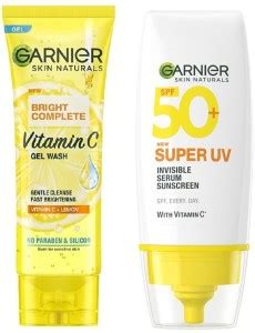 GARNIER SPF 50 PA+++ for UVA/B Invisible Serum Sunscreen for Broad ...