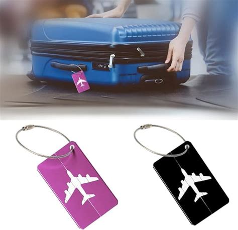 TAPAHPRIYAY Metal Luggage Tags, Travel Accessories Luggage Tags for ...