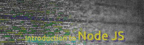 What is node js? | OpenSourceCook.in