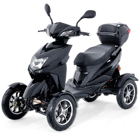 KFFKFF Sturdy 4-Wheel Electric Scooters for Adults & Elderly, 450lbs ...