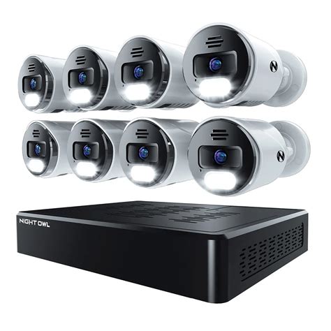 Night Owl 12 CH NVR Security System, 2TB 8 Wired 4K Cameras | Costco