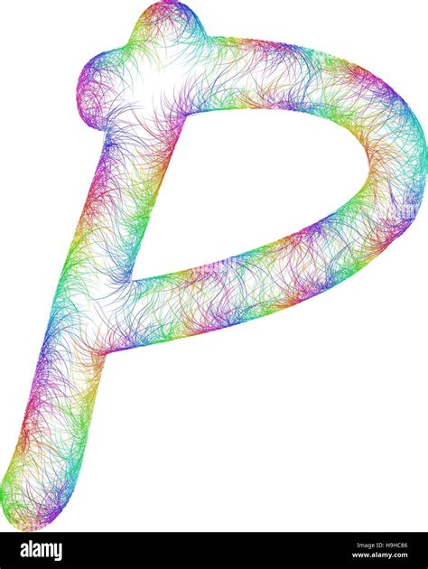 Sketch Of Letter P