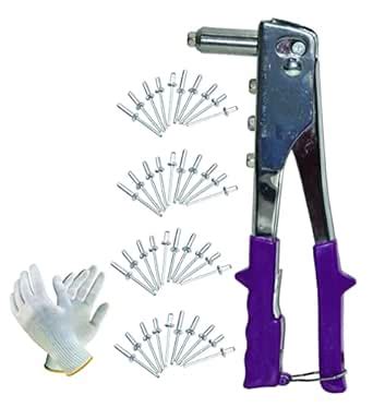 Digital Craft Mega 10-Inch Hand Riveter Gun – Pop Rivet Tool with 3/32 ...