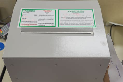 Western Union Money Order Machine