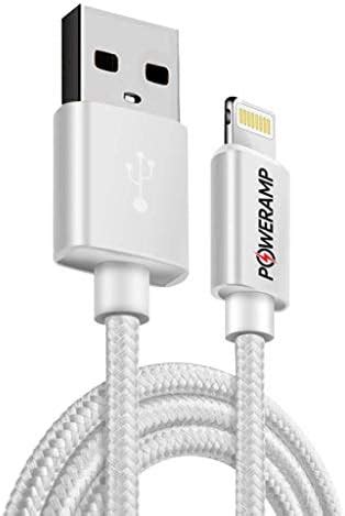 Poweramp Premium Unbreakable Strong Durable Nylon Braided Fast Charge ...