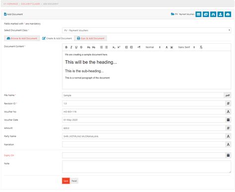 Document Management System - Documentation - Guides