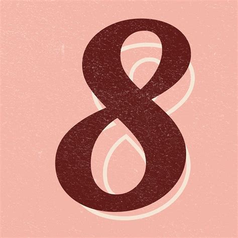 Image result for Number 8 Sign