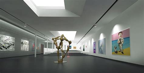 美术馆概念设计|空间|室内设计|JHBOOM - 原创作品 - 站酷 (ZCOOL)