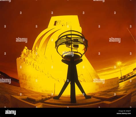 ARMILLARY SPHERE MONUMENT TO THE NAVIGATORS DISCOVERIES PRINCE HENRY THE NAVIGATOR (©COTTINELLI ...