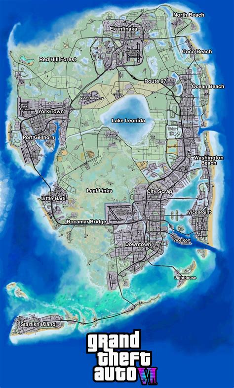 GTA VI Map