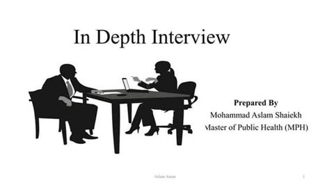 Image result for In-Depth Interview Example